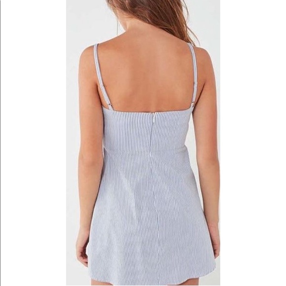 Blue striped dress - Picture 2 of 2